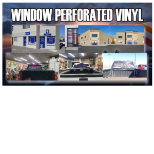 perforated window signs